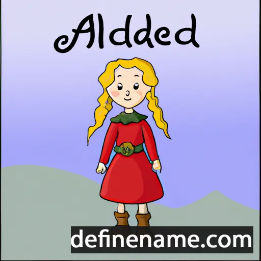 Æðelhild cartoon