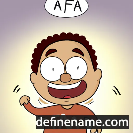 Afa cartoon