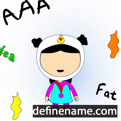 Afafa cartoon