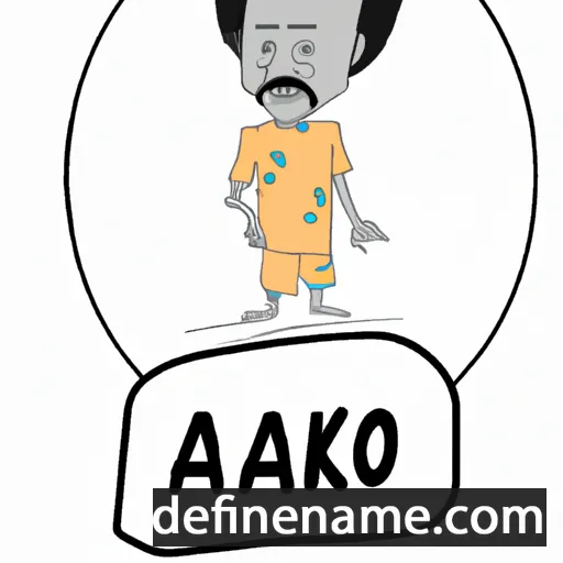 Afako cartoon