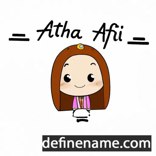 Afifah cartoon