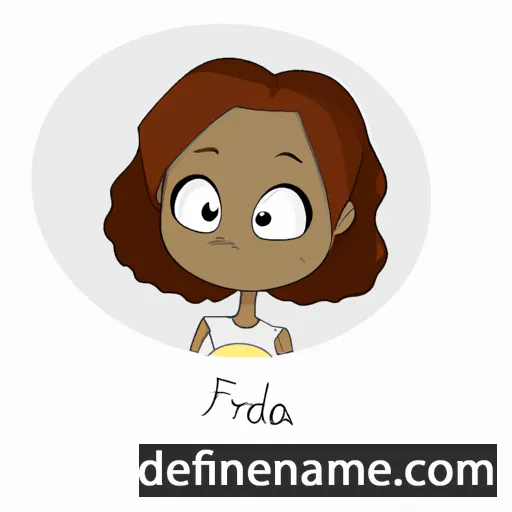 Afreeda cartoon