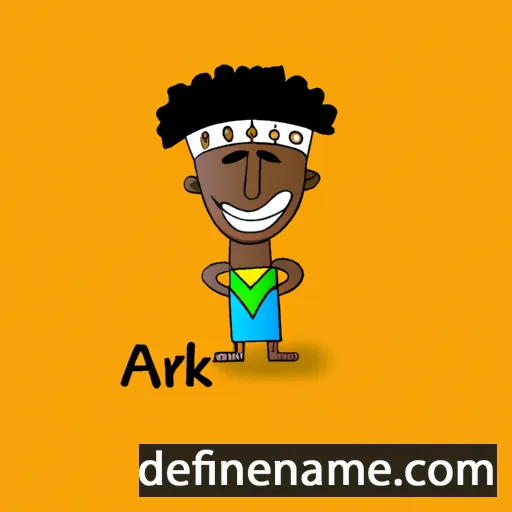 Afrikan cartoon