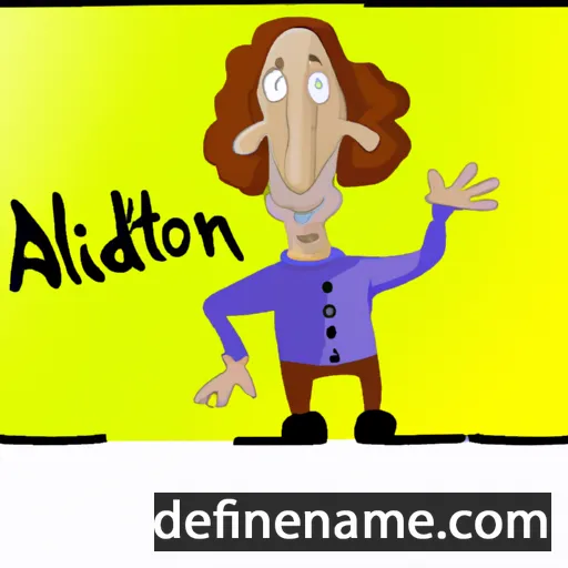 Aftondil cartoon