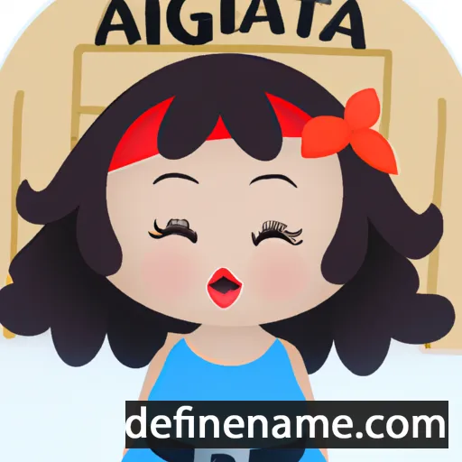 Agarita cartoon