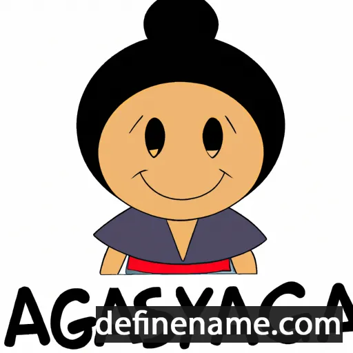 Agasaya cartoon