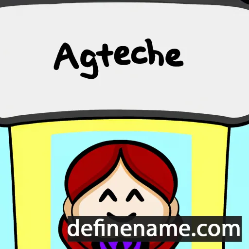 Agathetyche cartoon