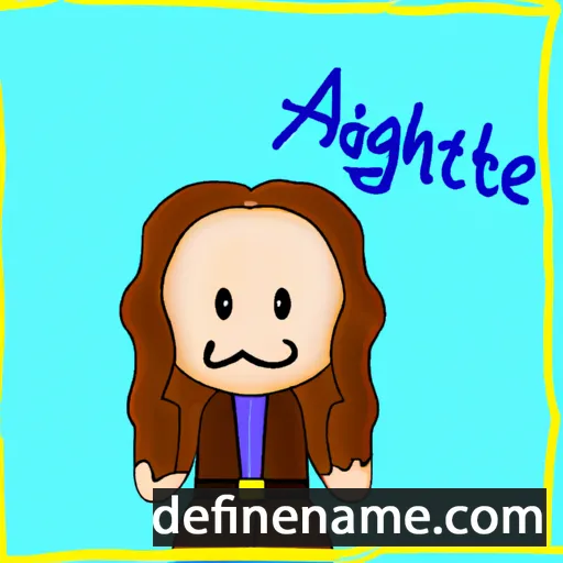 Agathie cartoon