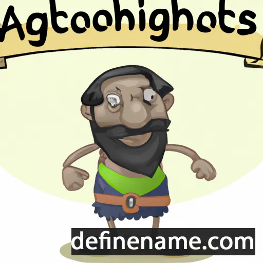 Agathoboulos cartoon