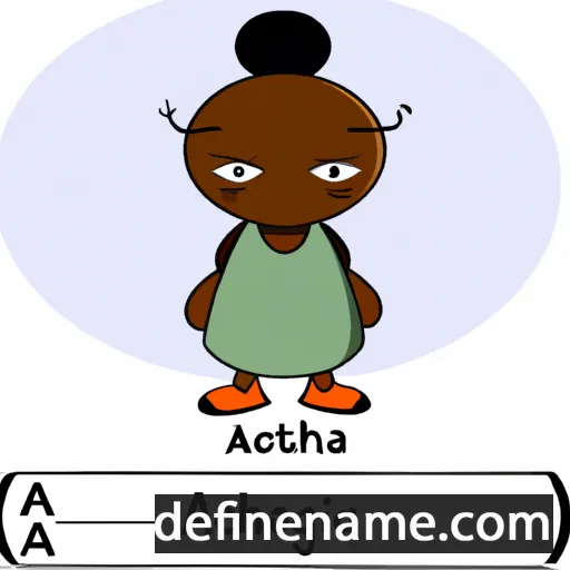 Agathoclia cartoon