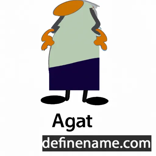 Agatt cartoon