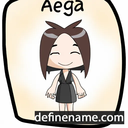 Ageha cartoon