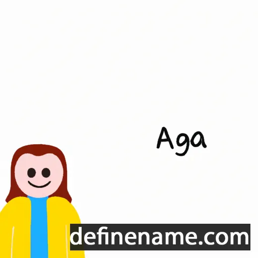 Agena cartoon