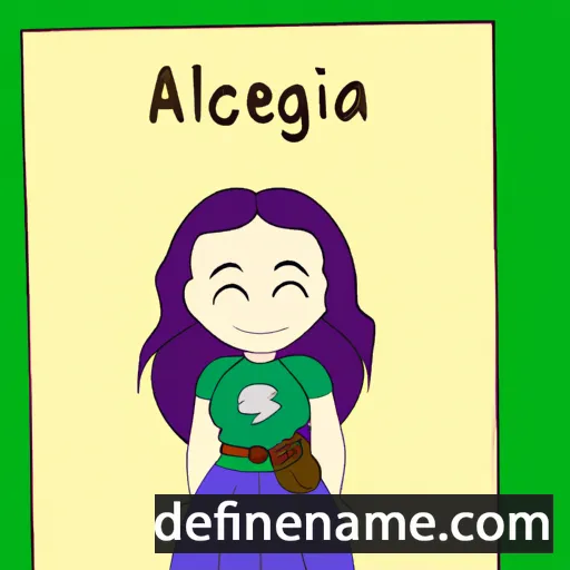 Aglaeca cartoon