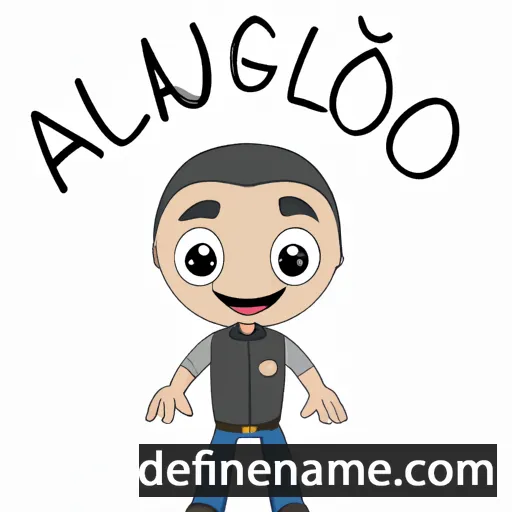 Aglauro cartoon