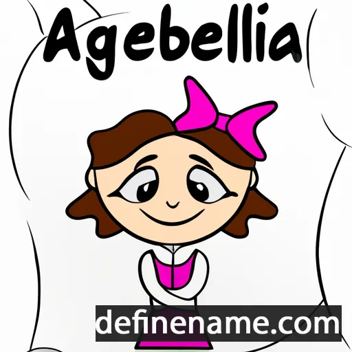 Agnabella cartoon