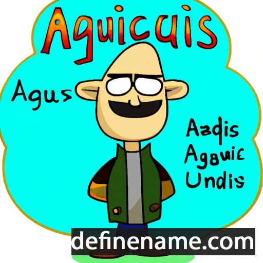 Agnius cartoon