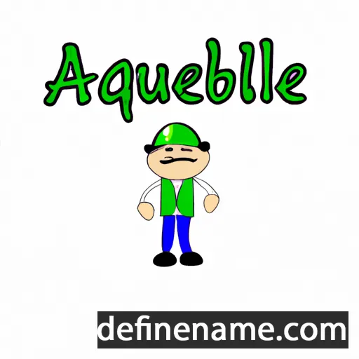 Aguilberte cartoon