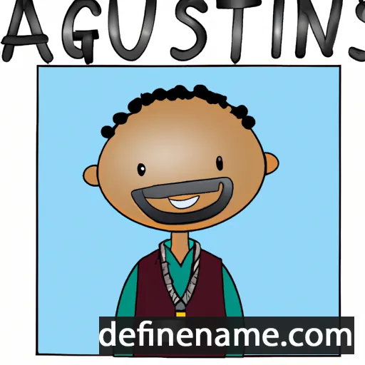 Agustinus cartoon