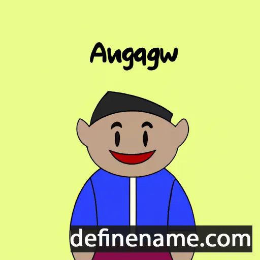 Agwang cartoon