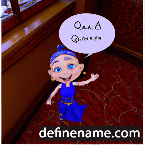 Ah-shah-way-gee-she-go-qua cartoon