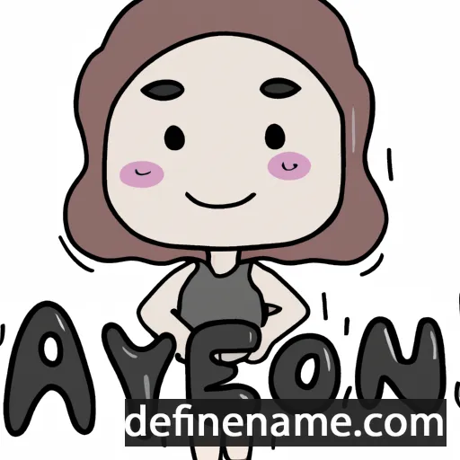 Ah-yeon cartoon