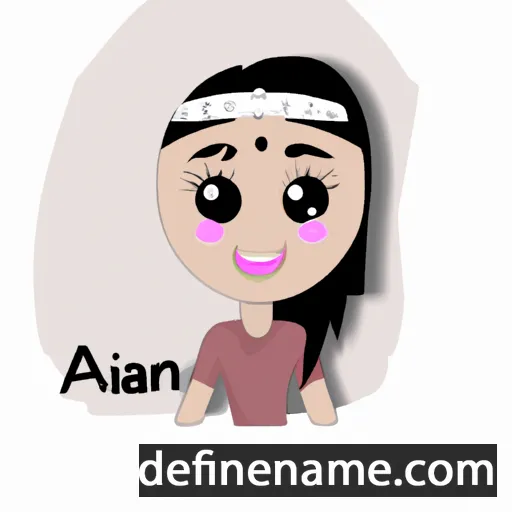 Ahani cartoon