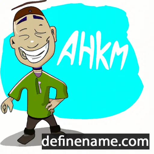 Ahikam cartoon