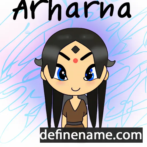 Ahinara cartoon