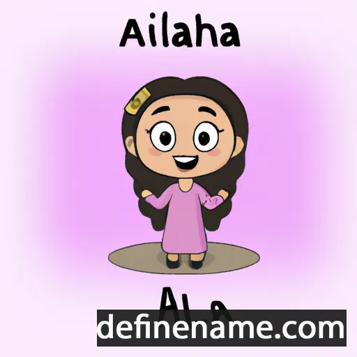 Ahlaija cartoon