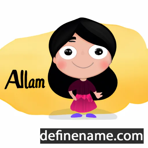 Ahlam cartoon