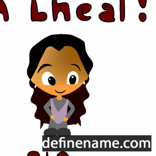 Ahleah cartoon