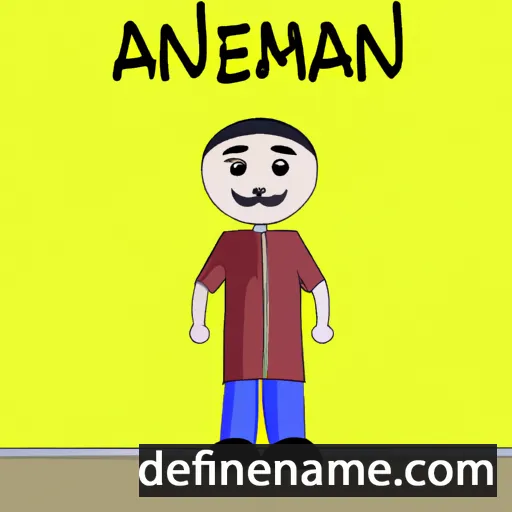 Ahmedjan cartoon