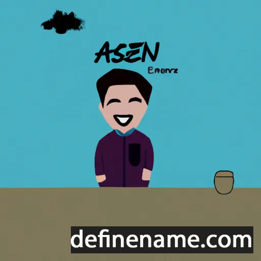 Ahsen cartoon