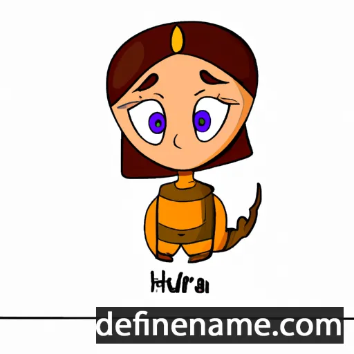 Ahura cartoon