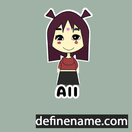 cartoon of the name Aiai