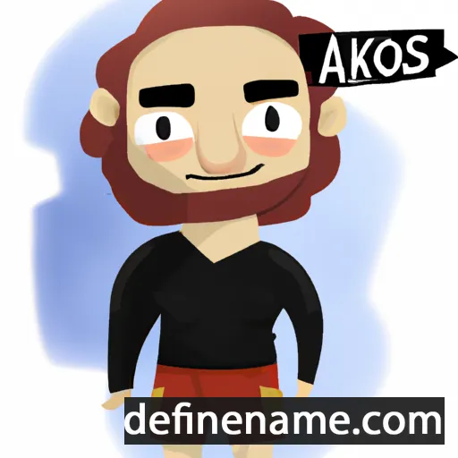 Aiakos cartoon