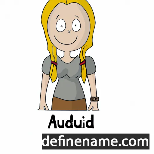 Audhild cartoon