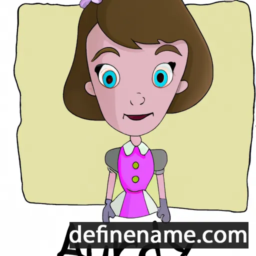 Audrey cartoon