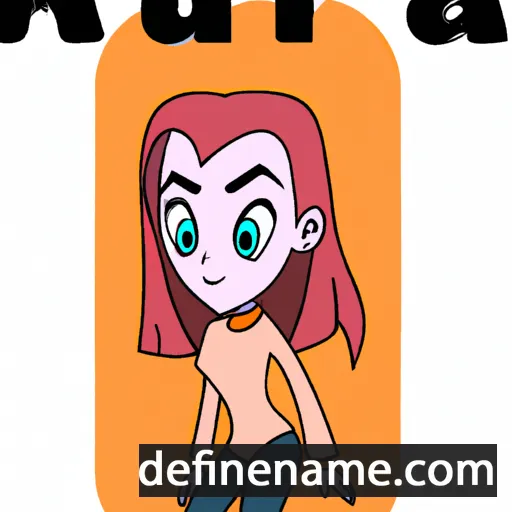 Aura cartoon