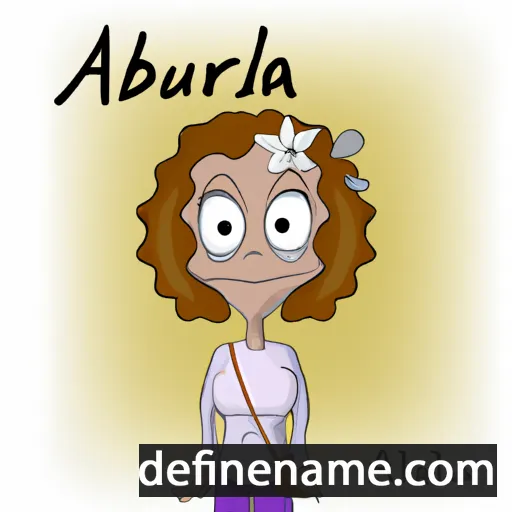 Aurelia cartoon