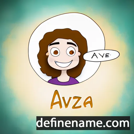 Aveza cartoon