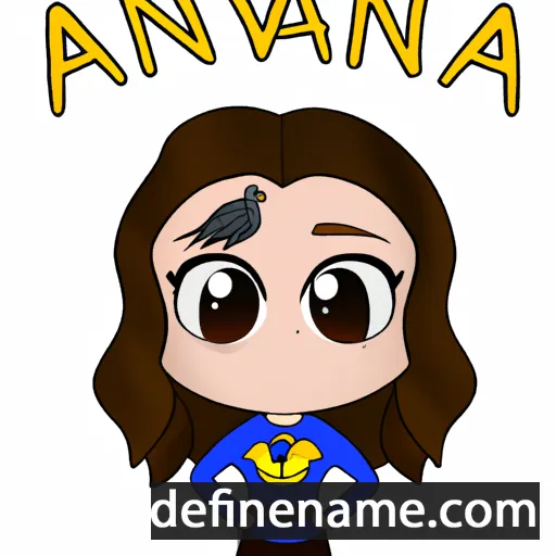 Aviana cartoon