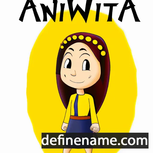 Awinita cartoon