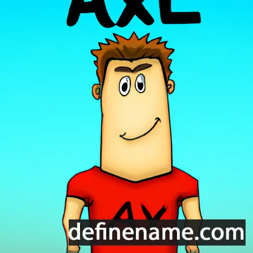 Axel cartoon