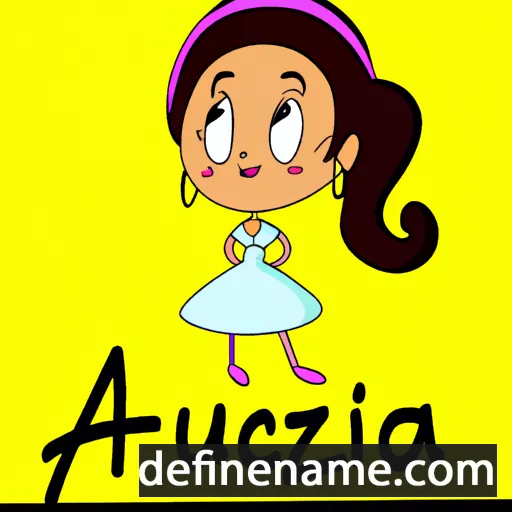 Azucena cartoon