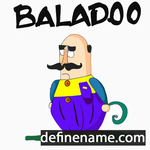 Balduíno cartoon