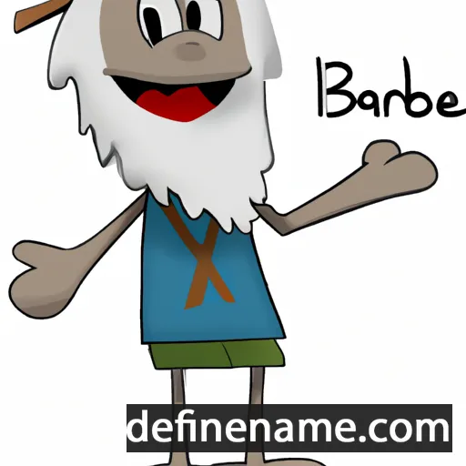 Barnabé cartoon