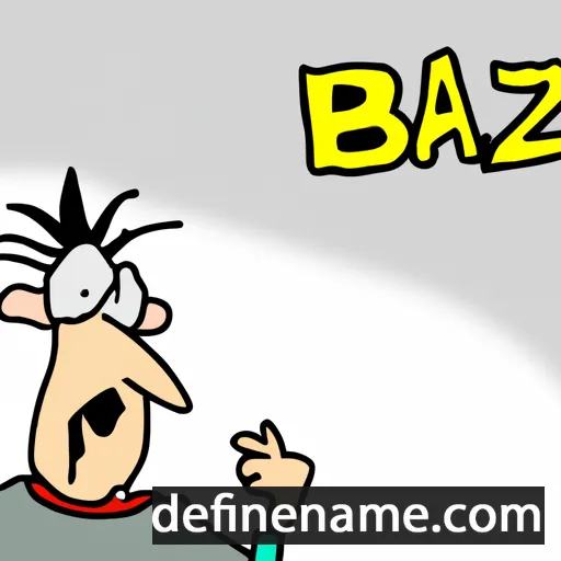 Bazza cartoon