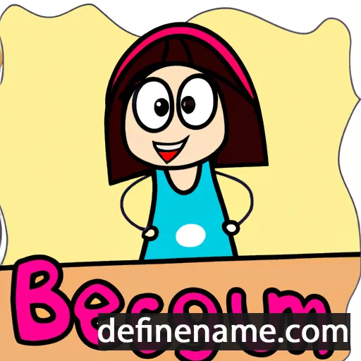 Begüm cartoon